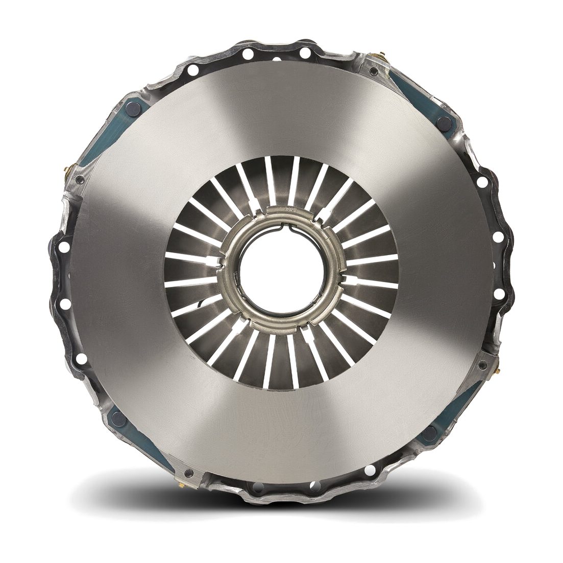 Диск сцепления нажимной КАМАЗ-Евро-2, КПП 154 и ZF 16S151, MFZ 430 (ПРАМО)