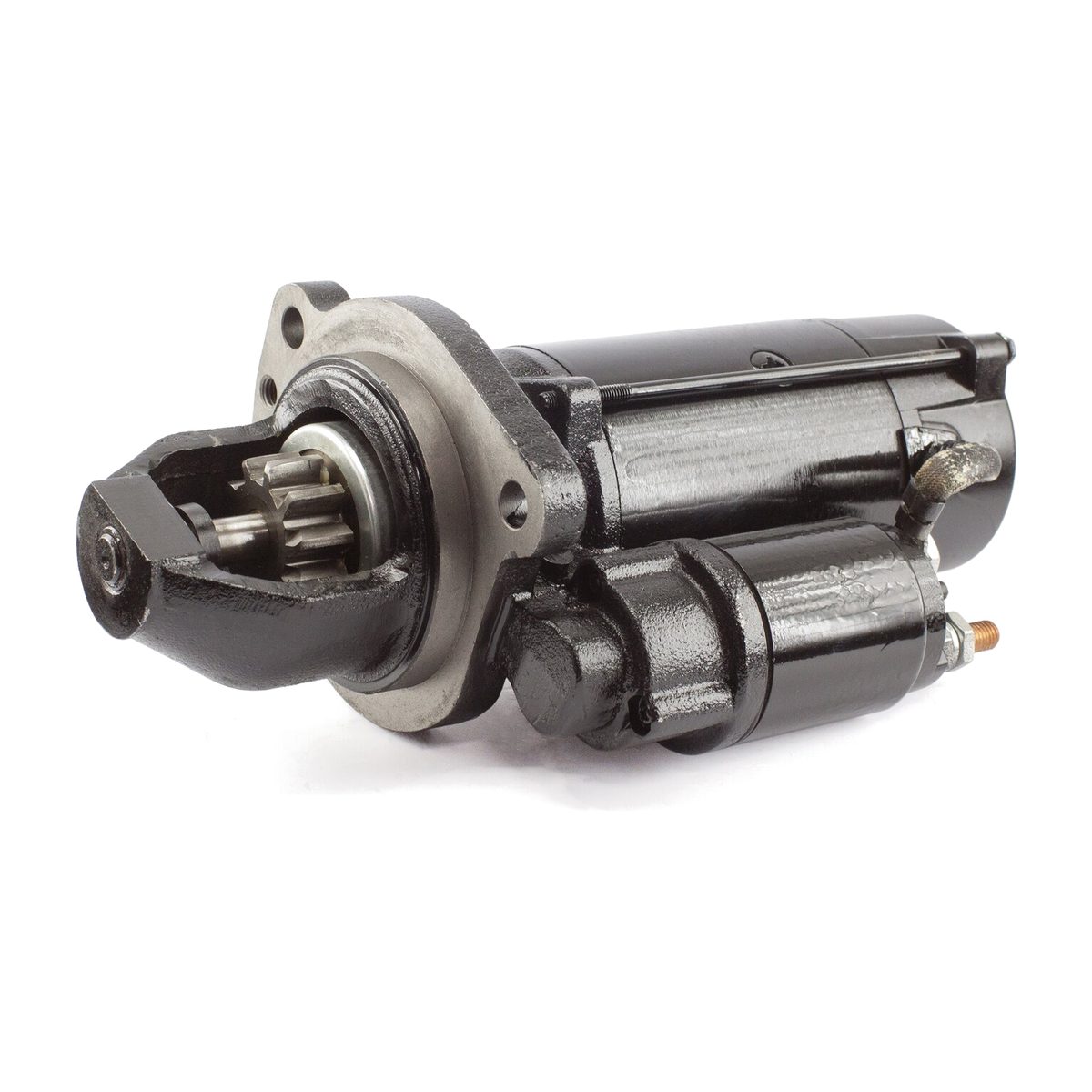 Стартер 24 В, z=10, редукторный МАЗ, Урал, БелАЗ, двигатели ЯМЗ-236, 238, 240 (ПРАМО)